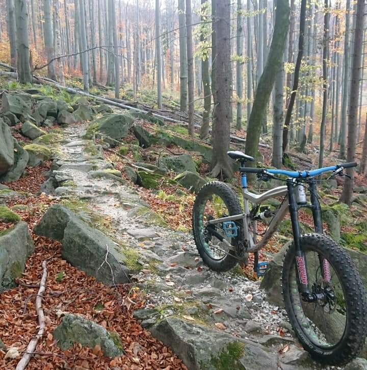 Foes Mutz FatBike Czech Republic Rychleby trail